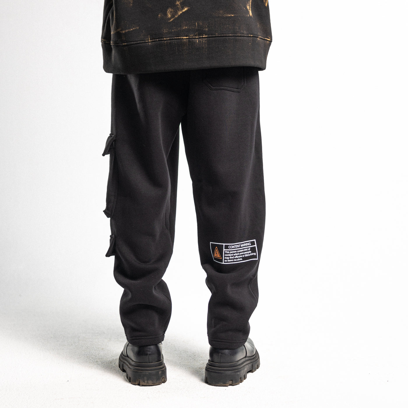 winter warning cargo sweatpants