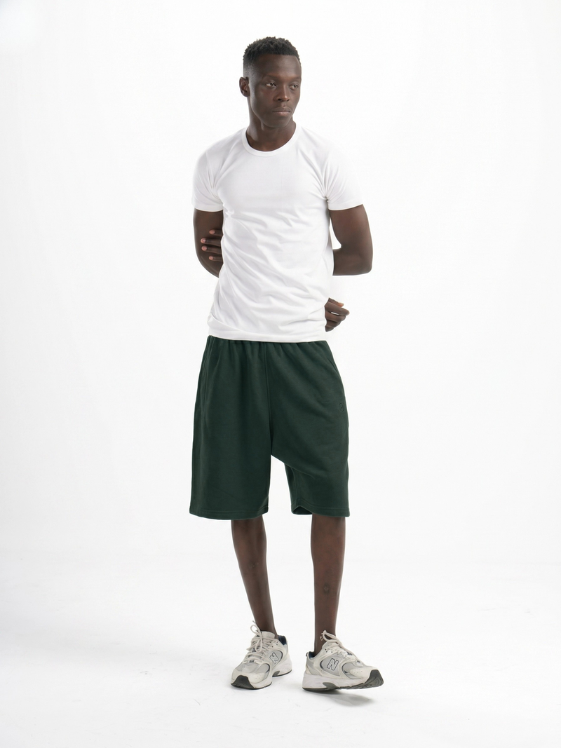 Green Baggy Shorts