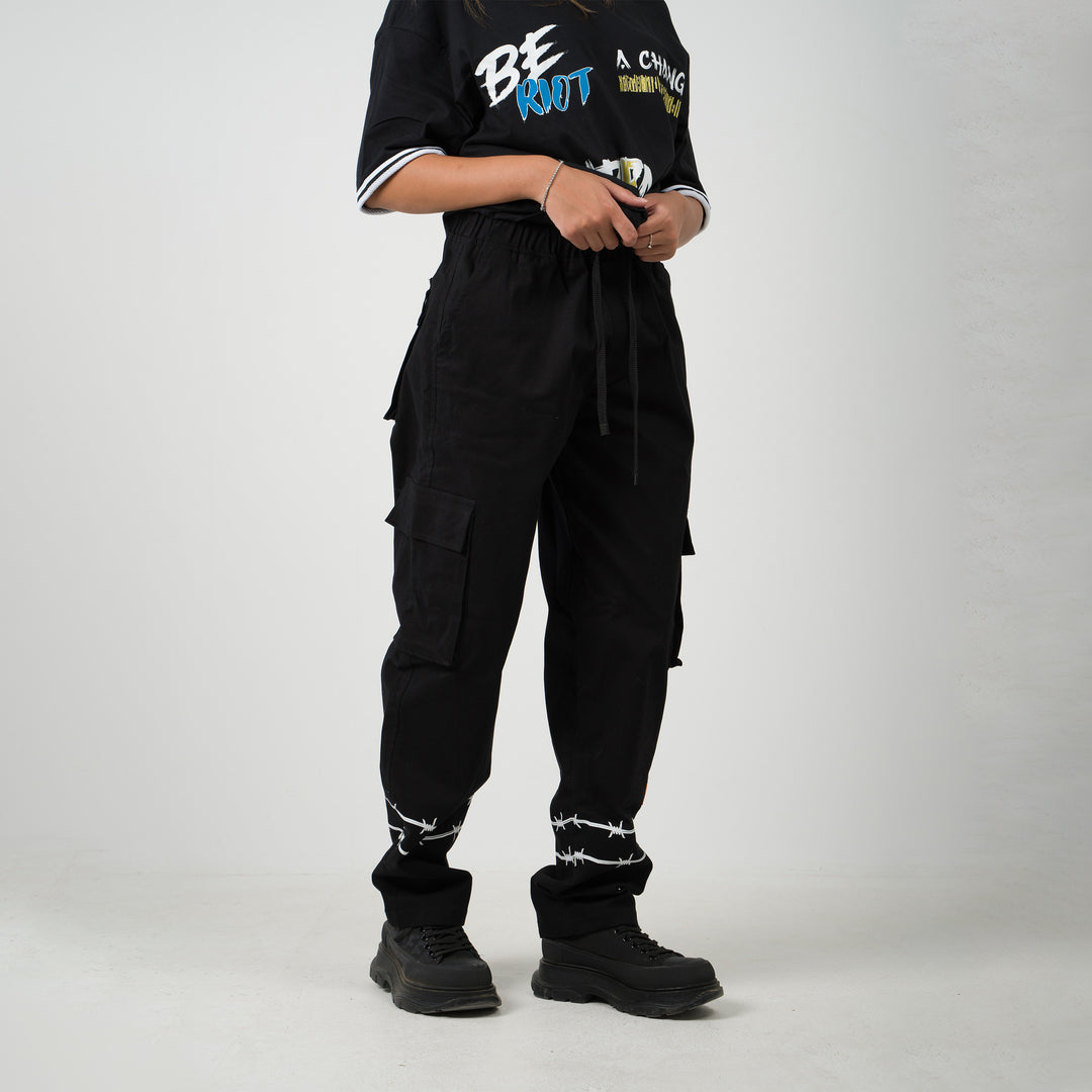 Wireframe Cargo Pants Unisex