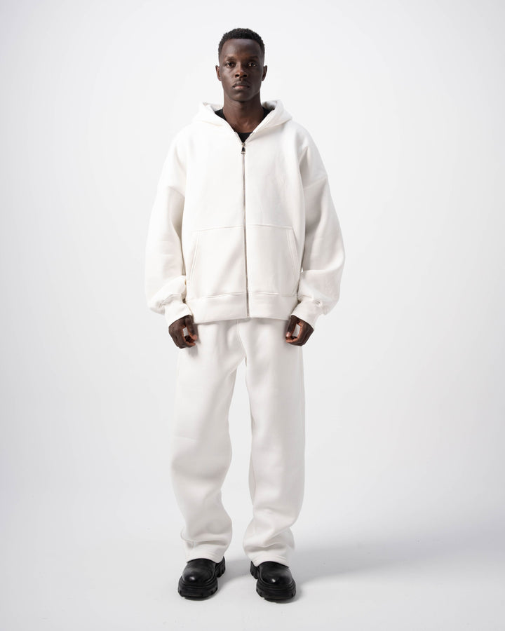 Zip-Up Set (White)