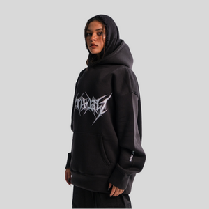 UNISEX METALIC HOODIE