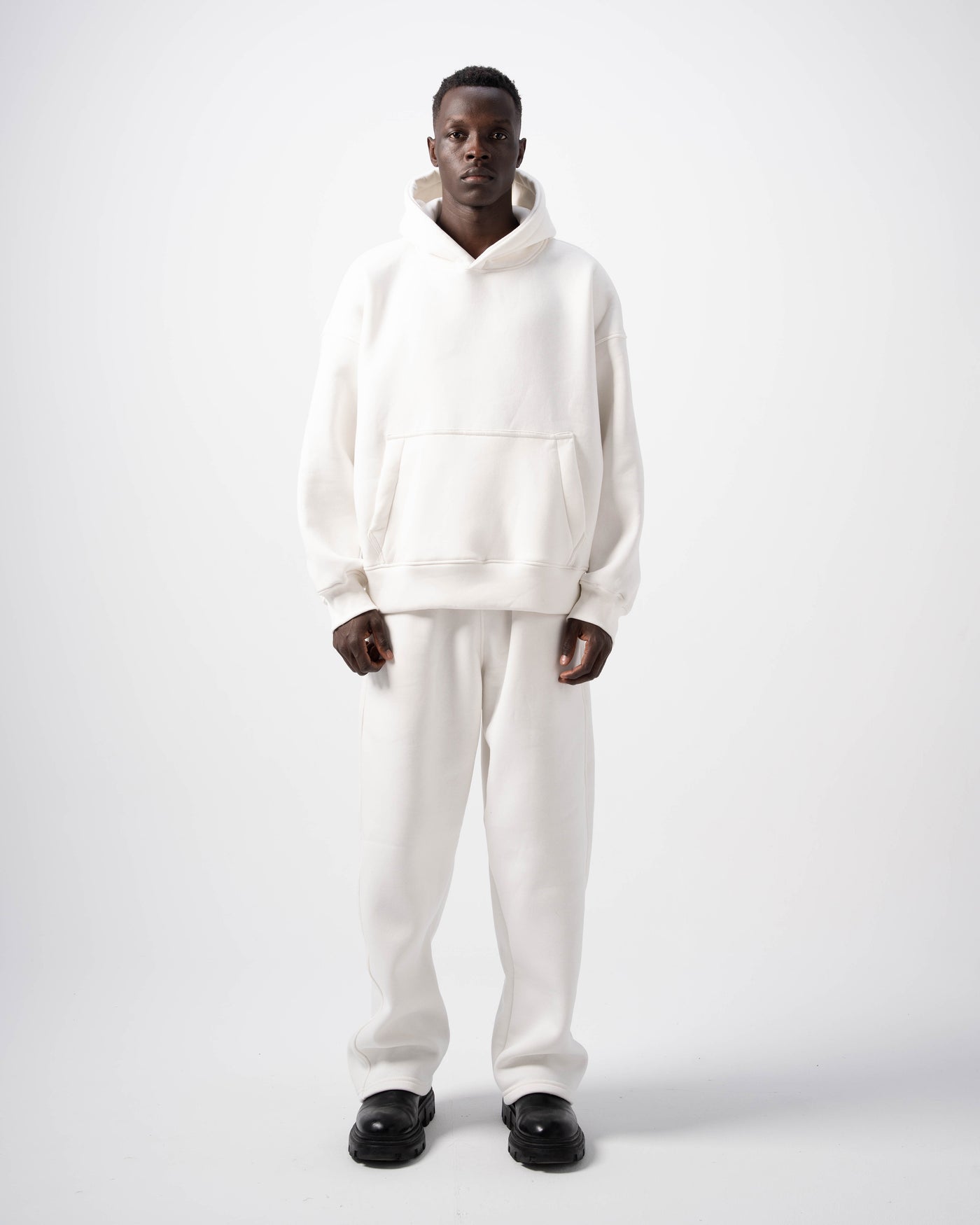 Basic White Hoodie