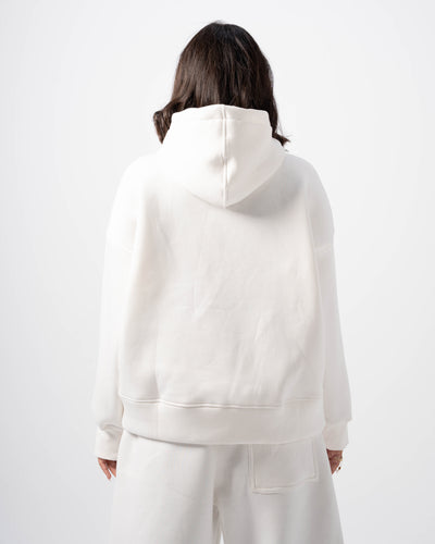 Basic White Hoodie