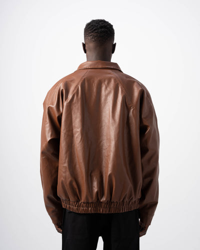 V5 Leather Jacket - Caramel