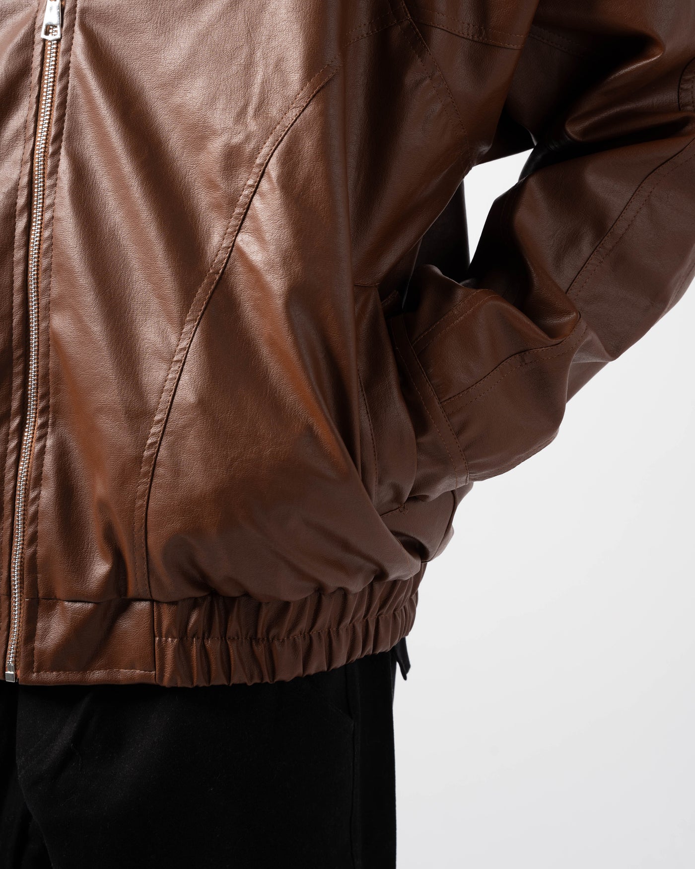V5 Leather Jacket - Caramel