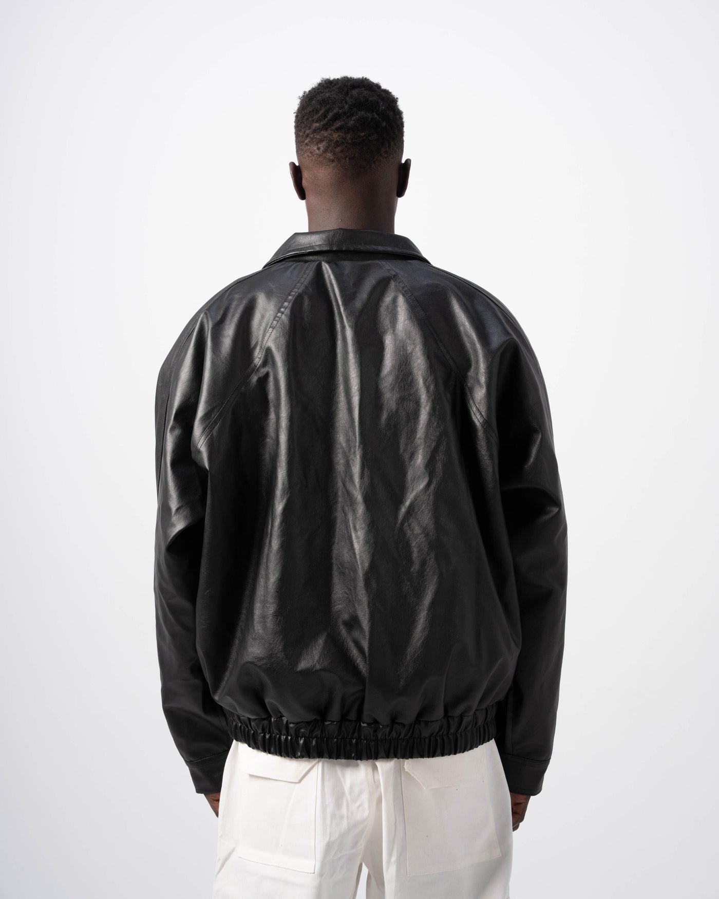 V5 Leather Jacket - Black