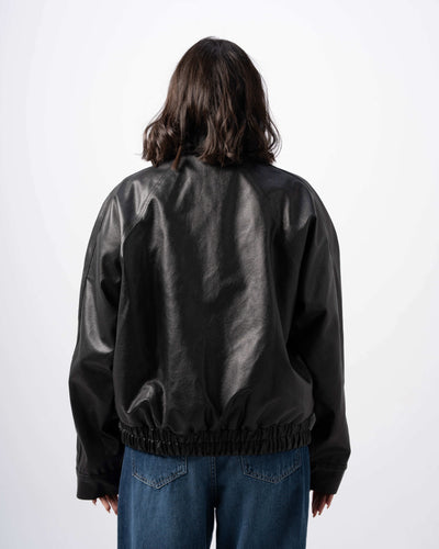 V5 Leather Jacket - Black
