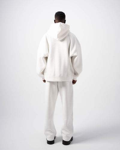 Think Twice Zip Up  - White