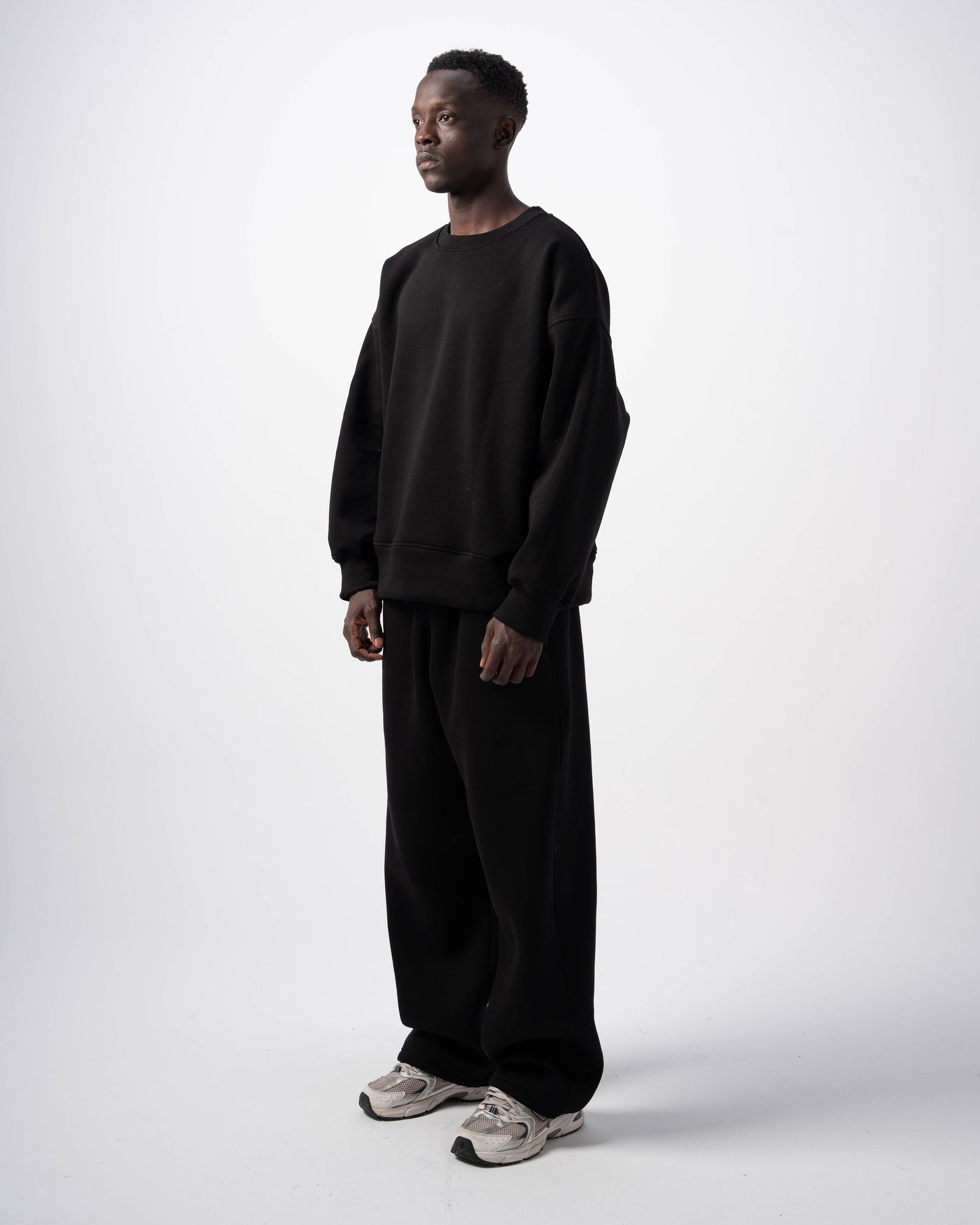 Basic Black Crewneck