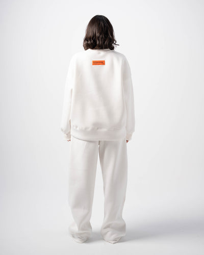 Basic White Crewneck