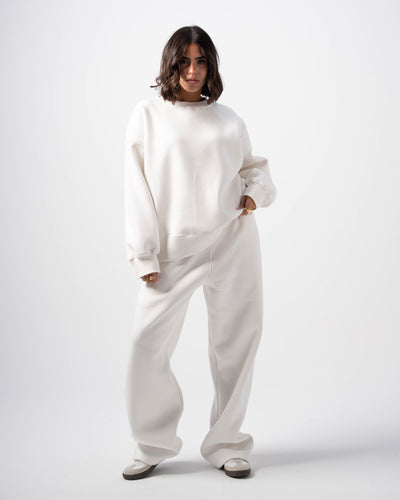 Basic White Crewneck