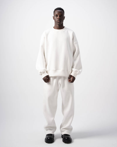 Basic White Crewneck