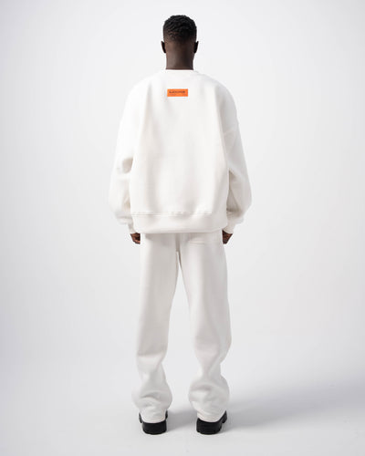 Basic White Crewneck