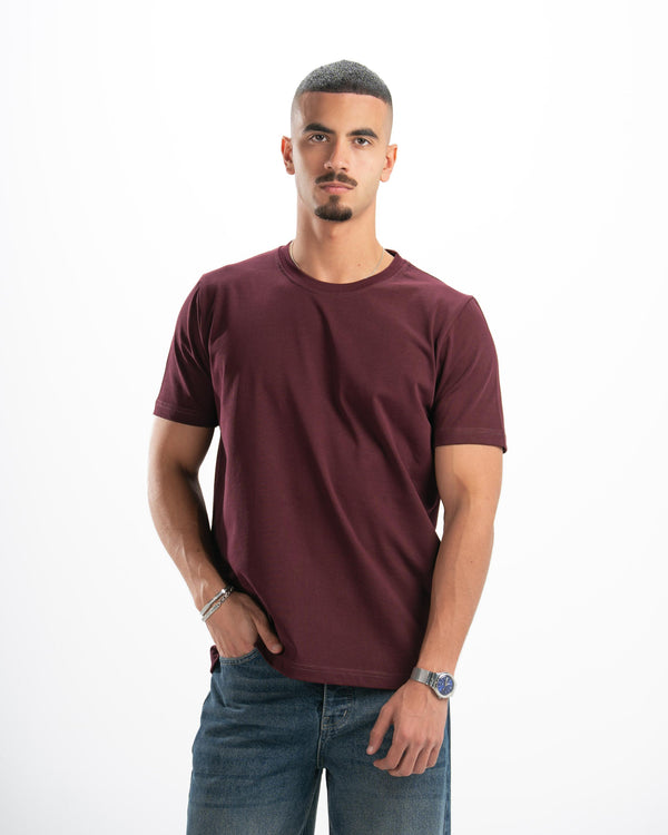 Burgundy Regular Tee
