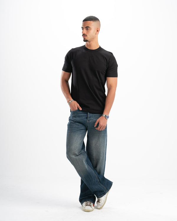 Fade Dirty Baggy Jeans