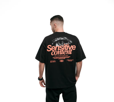 SENSITIVE CONTENT OVERSIZED T-SHIRT