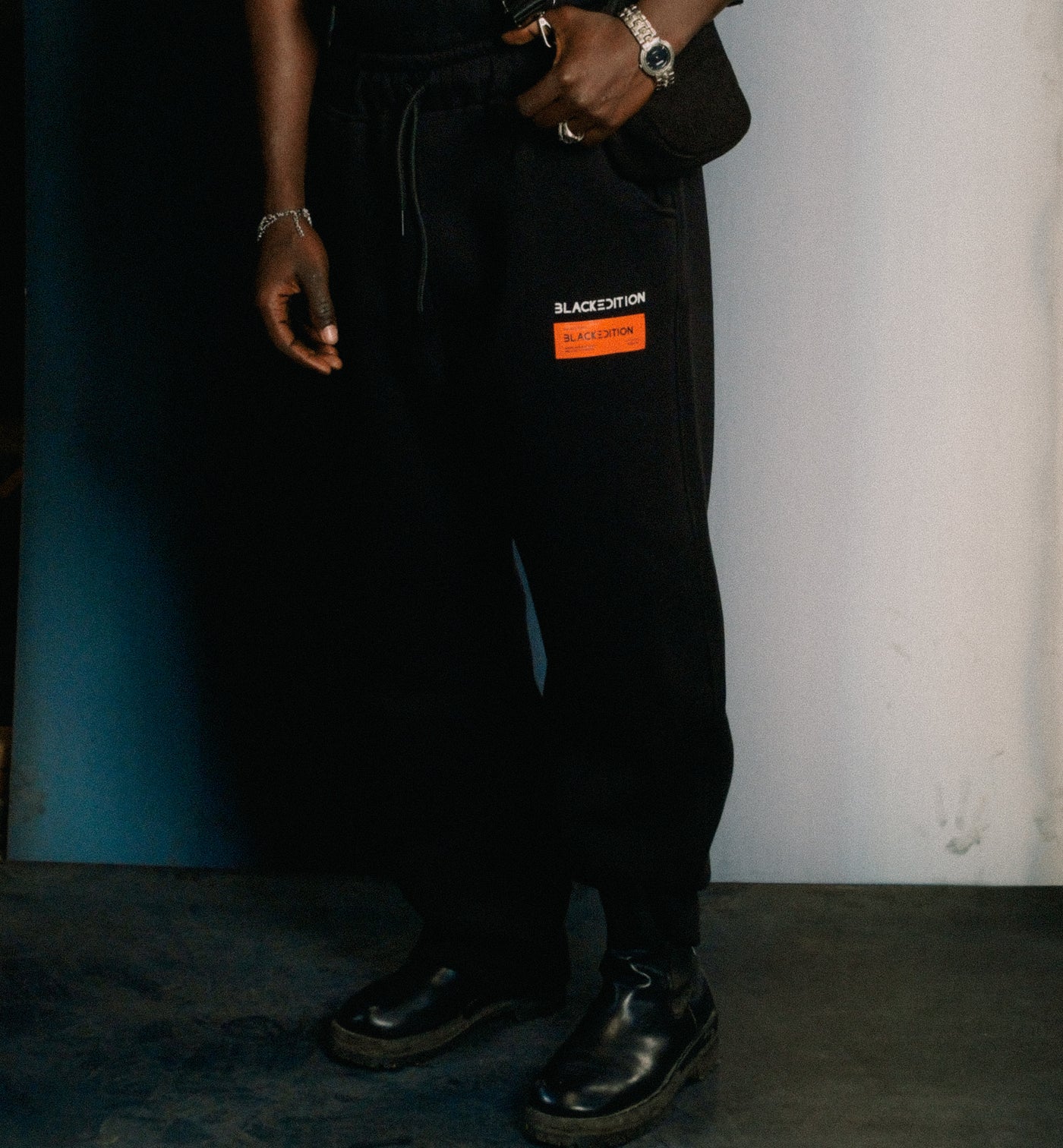 METAL SWEATPANTS