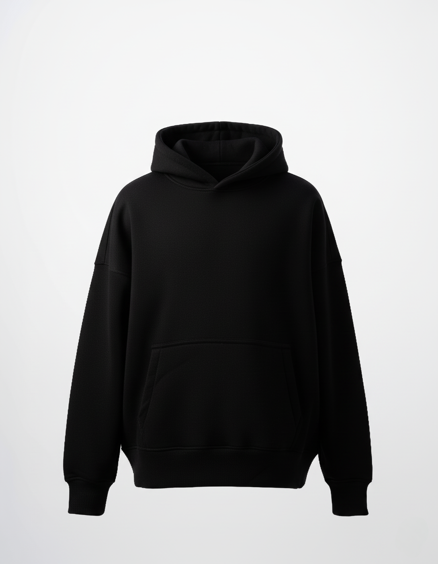 Basic Black Hoodie