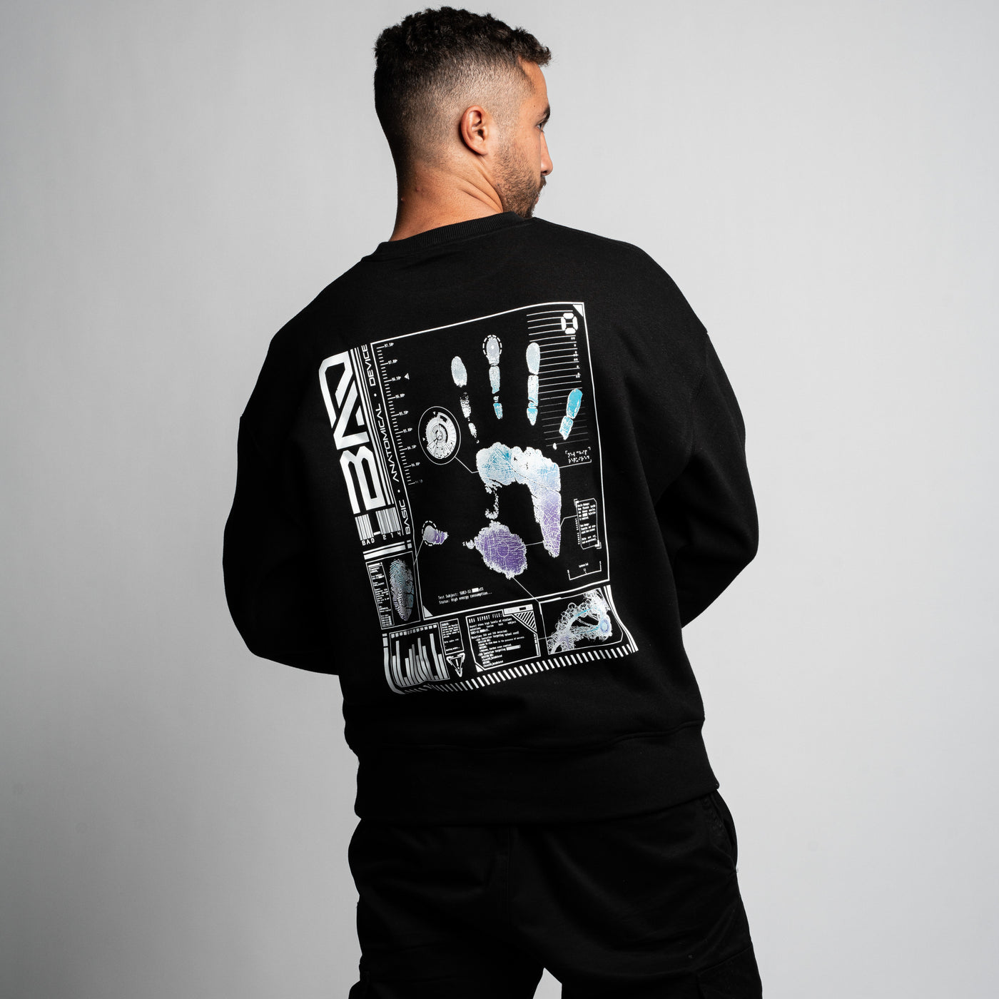 Unisex Hand print Crewneck